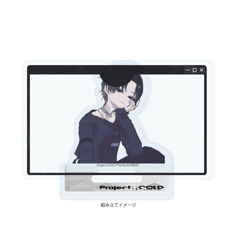 アクリルスタンドプレート Project:;COLD シリーズ 03 花崎薫(公式イラスト) (Acrylic Stand Plate "Project:;COLD" Series 03 Hanasaki Kaoru (Official Illustration))