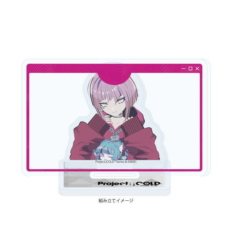アクリルスタンドプレート Project:;COLD シリーズ 05 墨田季楽々(公式イラスト) (Acrylic Stand Plate "Project:;COLD" Series 05 Sumida Kirara (Official Illustration))