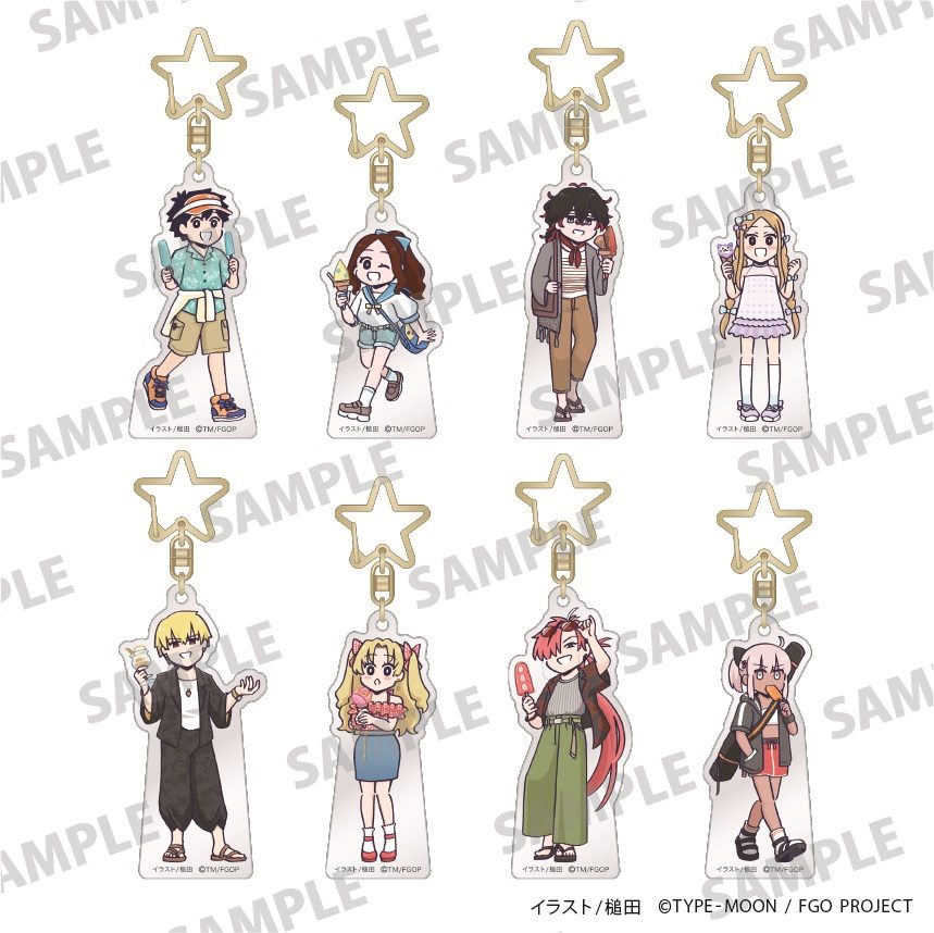 Fate/Grand Order 藤丸立香はわからない トレーディングアクリルキーホルダー(2026年11月版) ("Fate/Grand Order: You've Lost Ritsuka Fujimaru" Trading Acrylic Key Chain (November, 2026 Edition))