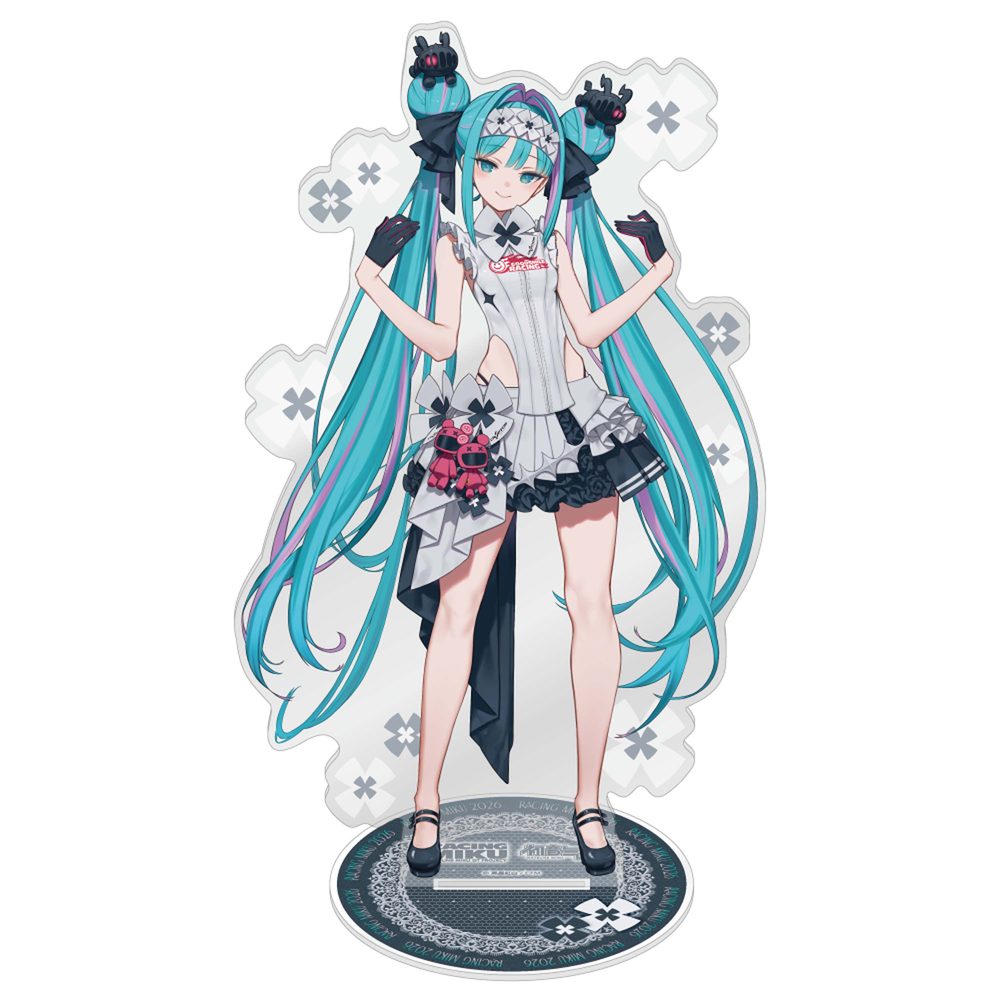 レーシングミク 2026 カフェVer. 特大アクリルスタンド (Racing Miku 2026 Cafe Ver. Extra Large Acrylic Stand)