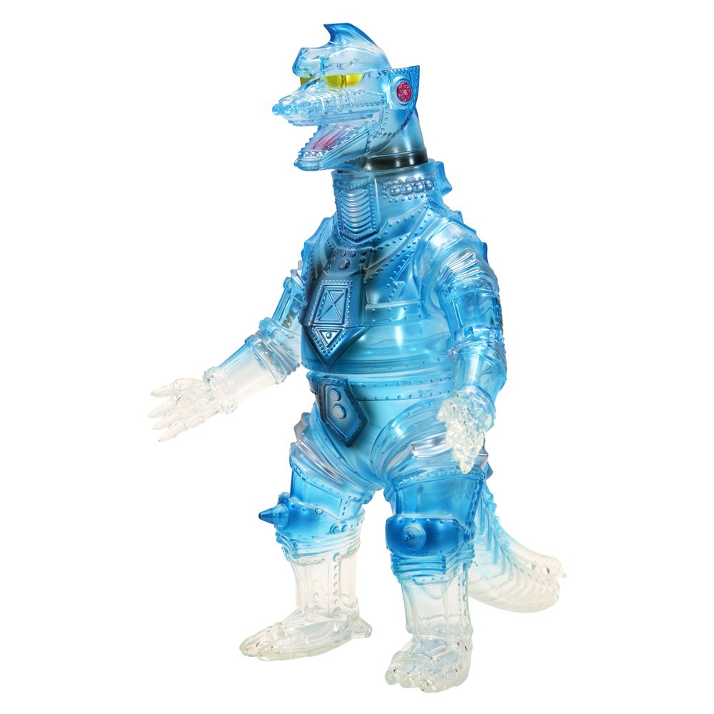 BIGレトロソフビシリーズ メカゴジラ(1975)咆哮 クリアブルーVer. (BIG Retro Soft Vinyl Series "Terror of Mechagodzilla" Mechagodzilla (1975) Roar Clear Blue Ver.)