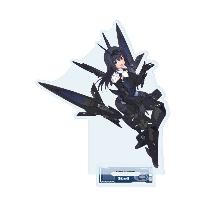 アクリルスタンド アリス・ギア・アイギス 124 吾妻京(描き下ろしイラスト) (Acrylic Stand "Alice Gear Aegis" 124 Agatsuma Kei (Original Illustration))