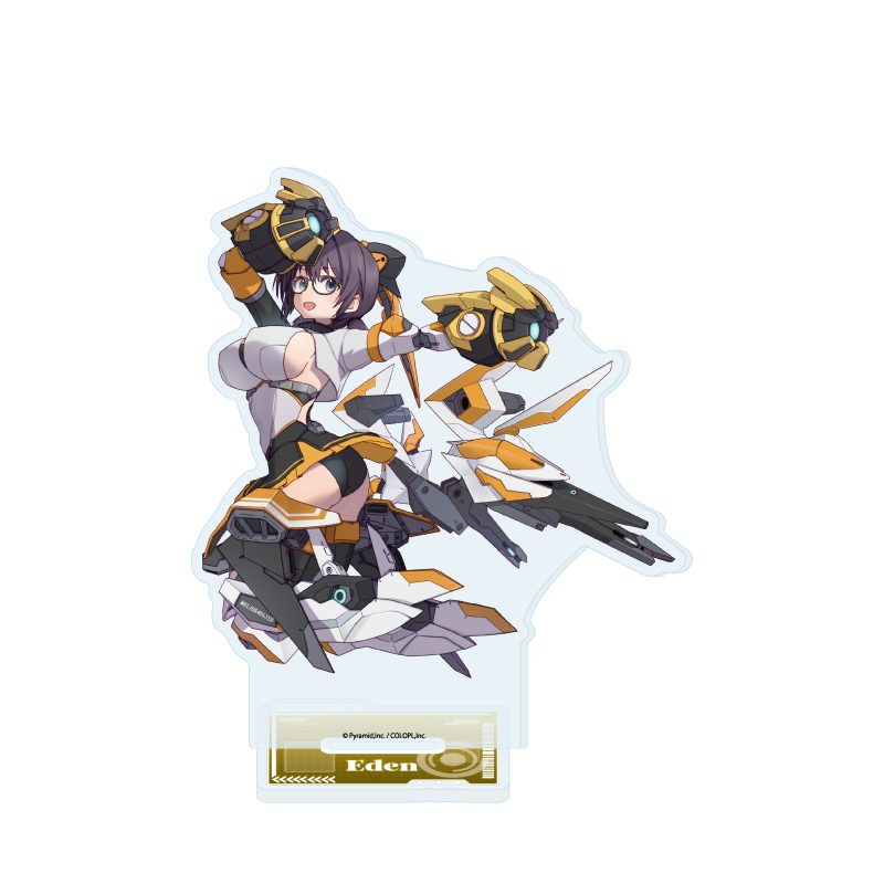 アクリルスタンド アリス・ギア・アイギス 126 駒添絵伝(描き下ろしイラスト) (Acrylic Stand "Alice Gear Aegis" 126 Komazoi Eden (Original Illustration))