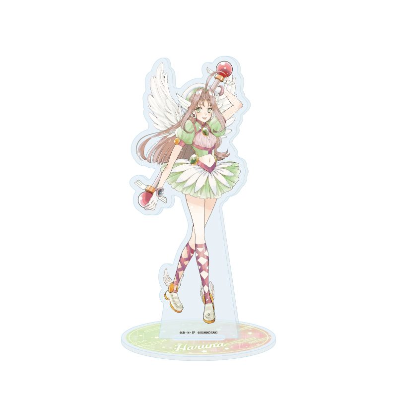 アクリルスタンド コレクター・ユイ 08 如月春菜 エレメントスーツVer.(描き下ろしイラスト) (Acrylic Stand "Corrector Yui" 08 Kisaragi Haruna Element Suit Ver. (Original Illustration))