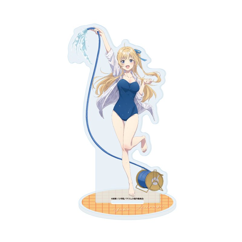 アクリルスタンド 千歳くんはラムネ瓶のなか 12 柊夕湖 プール開きVer.(描き下ろしイラスト) (Acrylic Stand "Chitose Is in the Ramune Bottle" 12 Hiiragi Yuko Pool Opening Ver. (Original Illustration))