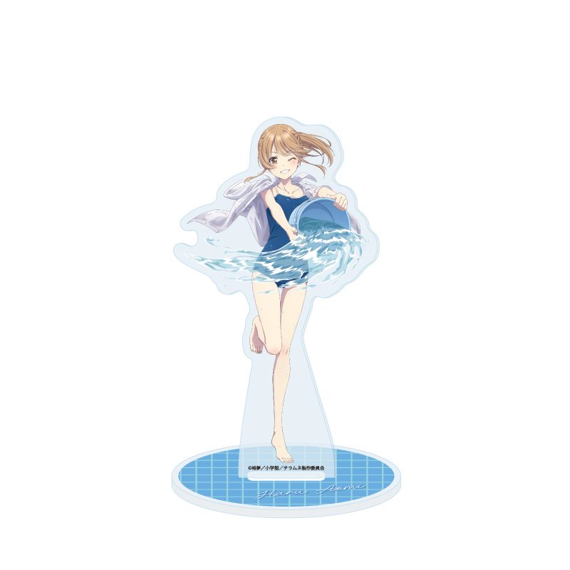 アクリルスタンド 千歳くんはラムネ瓶のなか 15 青海陽 プール開きVer.(描き下ろしイラスト) (Acrylic Stand "Chitose Is in the Ramune Bottle" 15 Aomi Haru Pool Opening Ver. (Original Illustration))