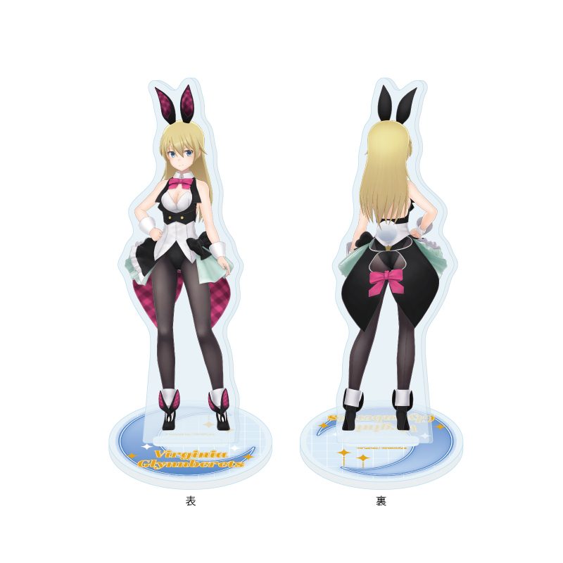 アクリルスタンド(両面印刷) アリス・ギア・アイギス 130 バージニア・グリンベレー(公式イラスト) (Acrylic Stand (Double-sided Print) "Alice Gear Aegis" 130 Virginia Glynnberets (Official Illustration))