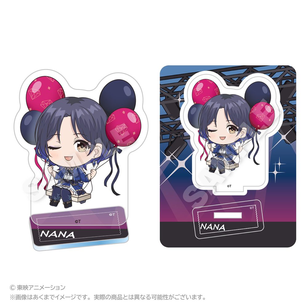 ガールズバンドクライ ばるんこアクリルマスコット ナナ ("Girls Band Cry" Balunko Acrylic Mascot Nana)