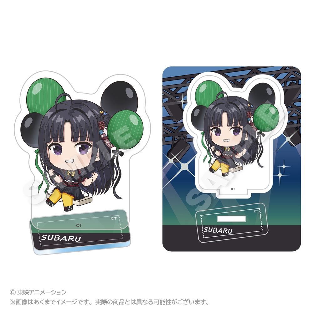 ガールズバンドクライ ばるんこアクリルマスコット 安和すばる ("Girls Band Cry" Balunko Acrylic Mascot Awa Subaru)