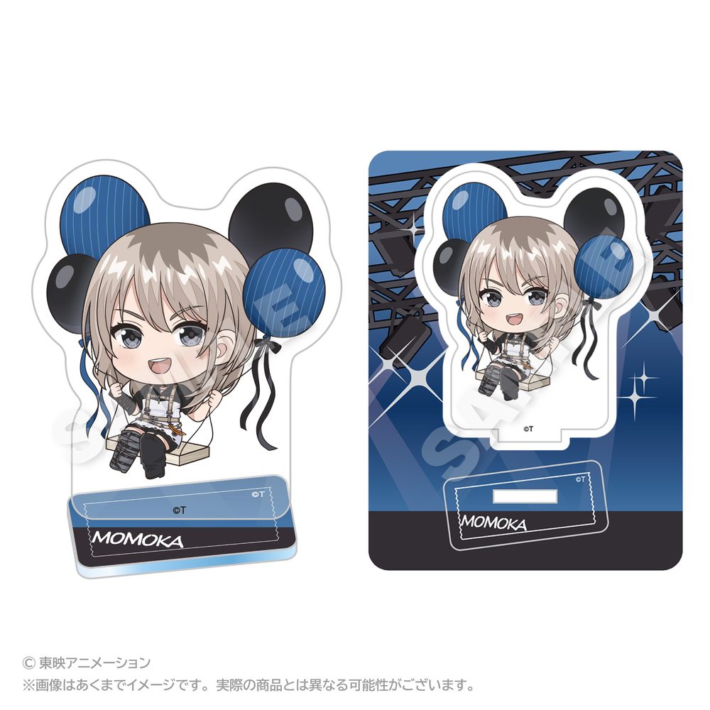 ガールズバンドクライ ばるんこアクリルマスコット 河原木桃香 ("Girls Band Cry" Balunko Acrylic Mascot Kawaragi Momoka)