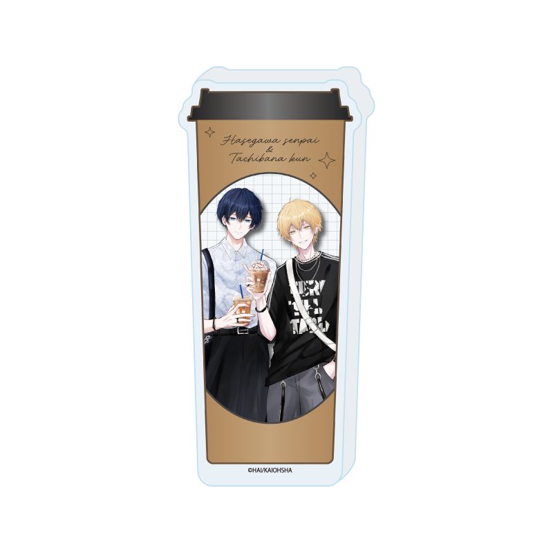コレクションボトル 長谷川先輩と橘くん 01 長谷川凉久&橘昂A(描き下ろしイラスト) (Collection Bottle "Hasegawa Senpai & Tachibana Kun" 01 Hasegawa Riku & Tachibana Kou A (Original Illustration))