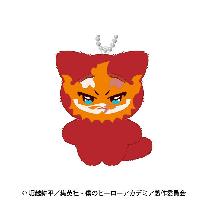 僕のヒーローアカデミア ちみけもますこっと 14 エンデヴァー ("My Hero Academia" Chimikemo Mascot 14 Endeavor)