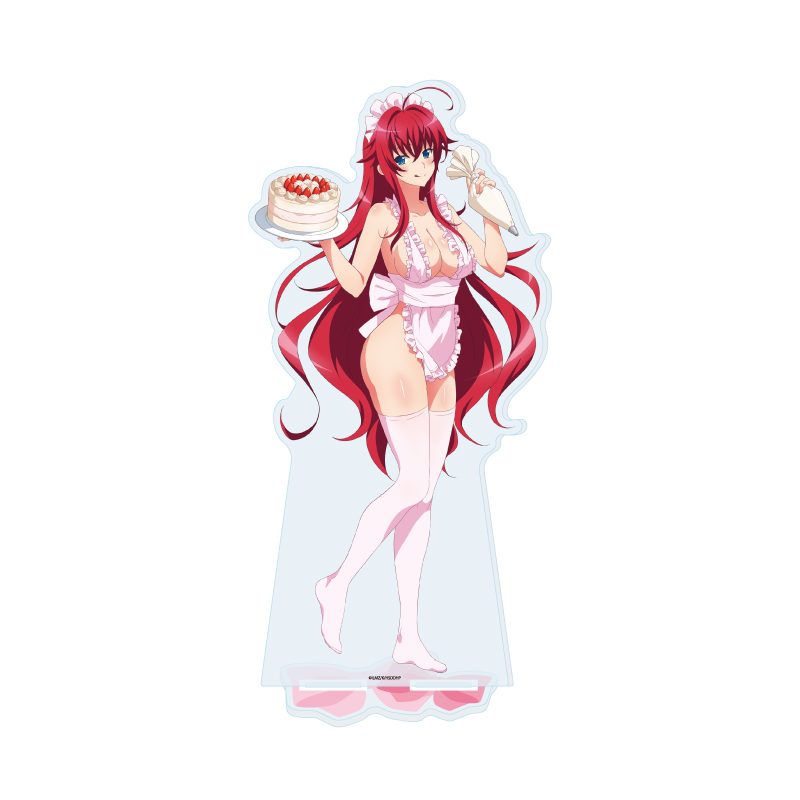 BIGアクリルスタンド ハイスクールD×D HERO 01 リアス・グレモリー エプロンありVer.(描き下ろしイラスト) (Big Acrylic Stand "High School DxD Hero" 01 Rias Gremory Apron Ver. (Original Illustration))