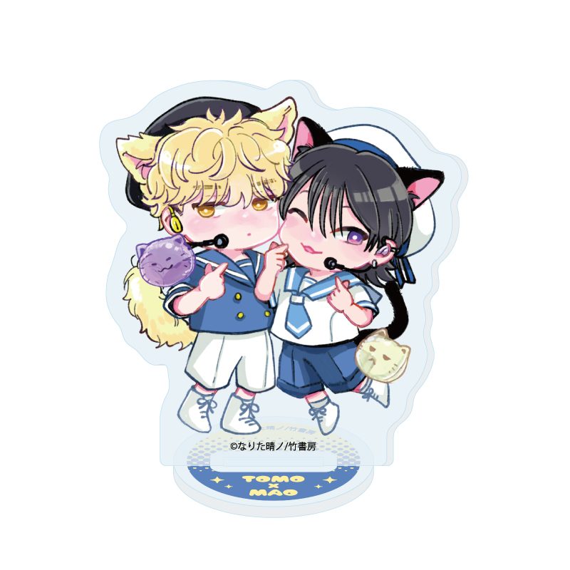 アクリルぷちスタンド なりた晴ノ先生 02 他人(ヒト)に言えない推しゴト事情 B(描き下ろしイラスト) (Acrylic Petit Stand Haruno Narita Works 02 Hito ni Ienai Oshigoto Jijou B (Original Illustration))