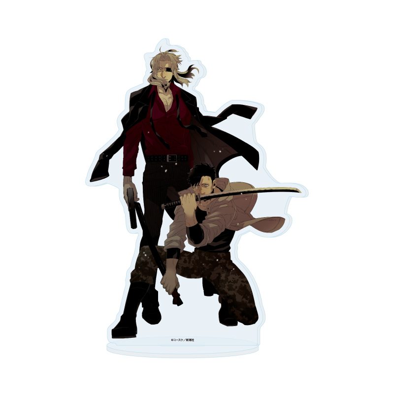 アクリルスタンド GANGSTA. 01 ウォリック&ニコラスA(公式イラスト) (Acrylic Stand "Gangsta." 01 Worick & Nicolas A (Official Illustration))