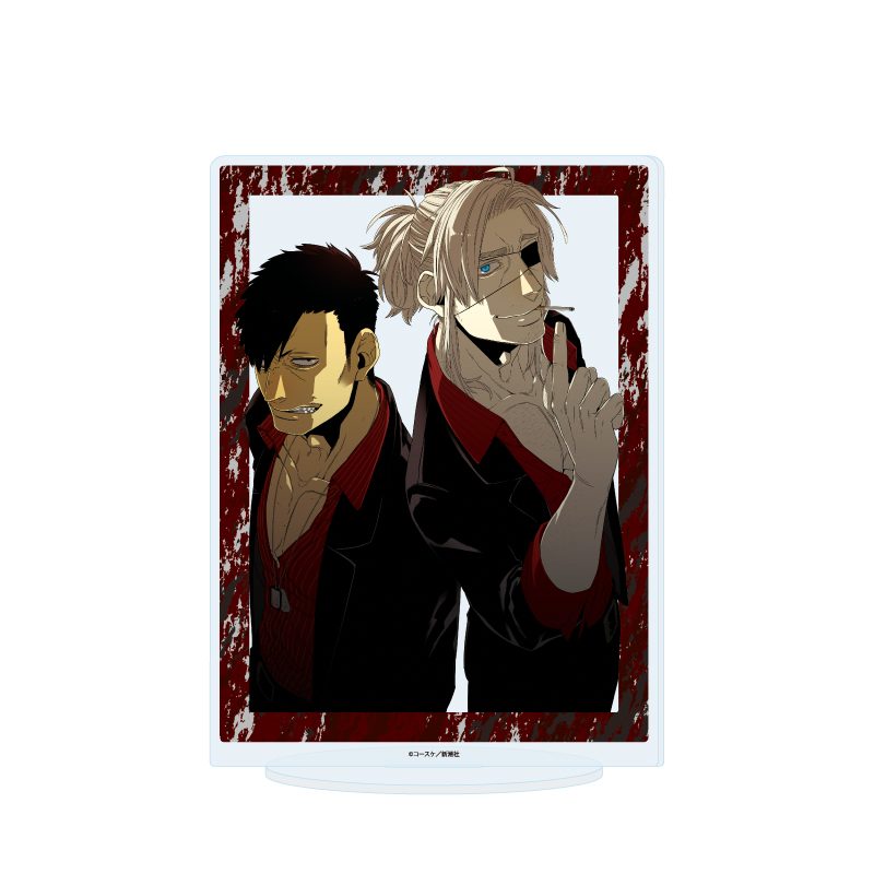 アクリルスタンド GANGSTA. 02 ウォリック&ニコラスB(公式イラスト) (Acrylic Stand "Gangsta." 02 Worick & Nicolas B (Official Illustration))