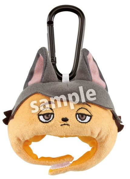 ハイキュー!! かぶりんこキーホルダー サムキツネ ("Haikyu!!" Kaburinko Key Chain Osamu Fox)