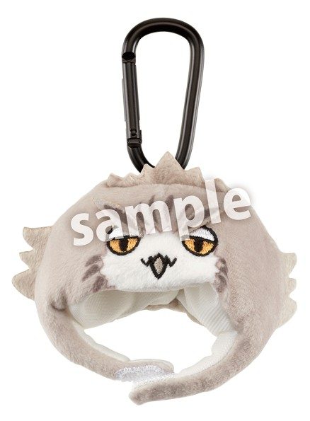 ハイキュー!! かぶりんこキーホルダー ボクトフクロウ ("Haikyu!!" Kaburinko Key Chain Bokuto Owl)