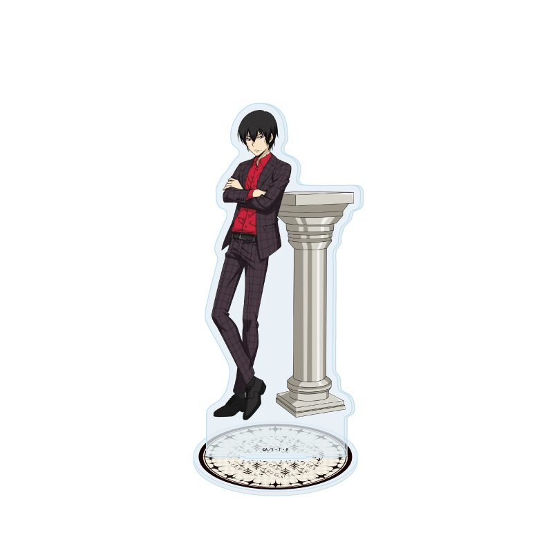 アクリルスタンド 家庭教師ヒットマンREBORN! 134 雲雀恭弥 セットアップスーツVer.(描き下ろしイラスト) (Acrylic Stand "Reborn!" 134 Hibari Kyoya Two-piece Set Suits Ver. (Original Illustration))