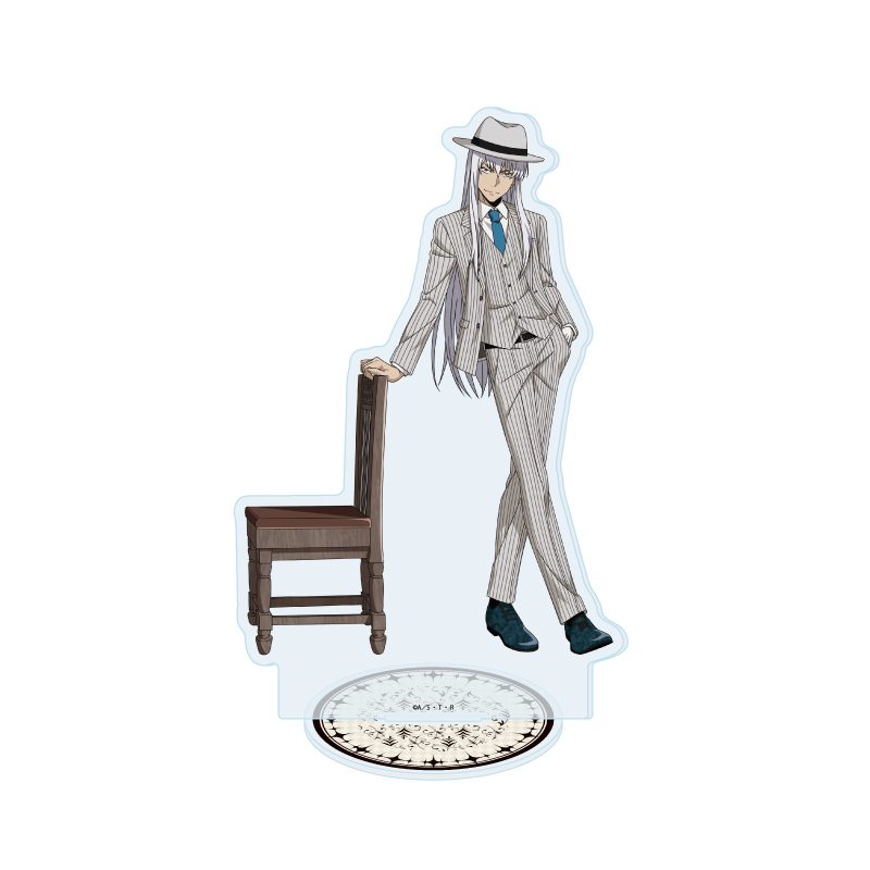 アクリルスタンド 家庭教師ヒットマンREBORN! 137 スクアーロ セットアップスーツVer.(描き下ろしイラスト) (Acrylic Stand "Reborn!" 137 Squalo Two-piece Set Suits Ver. (Original Illustration))
