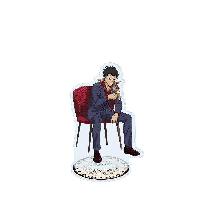 アクリルスタンド 家庭教師ヒットマンREBORN! 136 XANXUS セットアップスーツVer.(描き下ろしイラスト) (Acrylic Stand "Reborn!" 136 XANXUS Two-piece Set Suits Ver. (Original Illustration))
