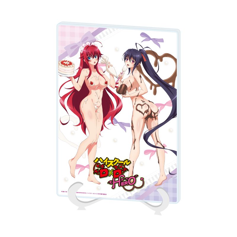 アクリルアートボード A5サイズ ハイスクールD×D HERO 02 リアス・グレモリー&姫島朱乃 エプロンなしVer.(描き下ろしイラスト) (Acrylic Art Board A5 Size "High School DxD Hero" 02 Rias Gremory & Himejima Akeno Without Apron Ver. (Original Illustration))