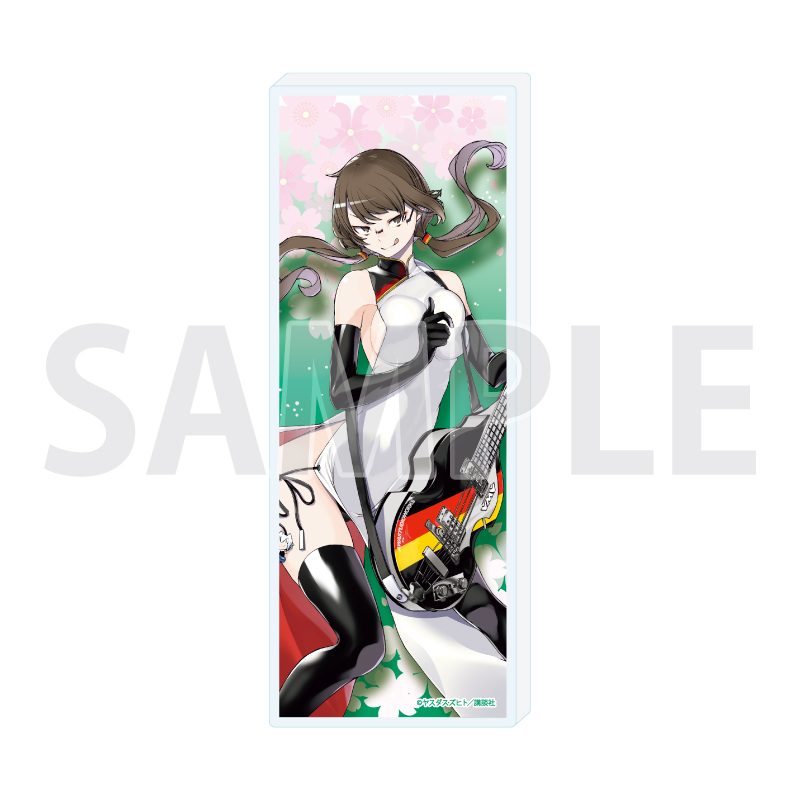 ミニアクリルブロック 夜桜四重奏 -ヨザクラカルテット- 02 パターンb(公式イラスト) (Mini Acrylic Block "Yozakura Quartet" 02 Pattern B (Official Illustration))