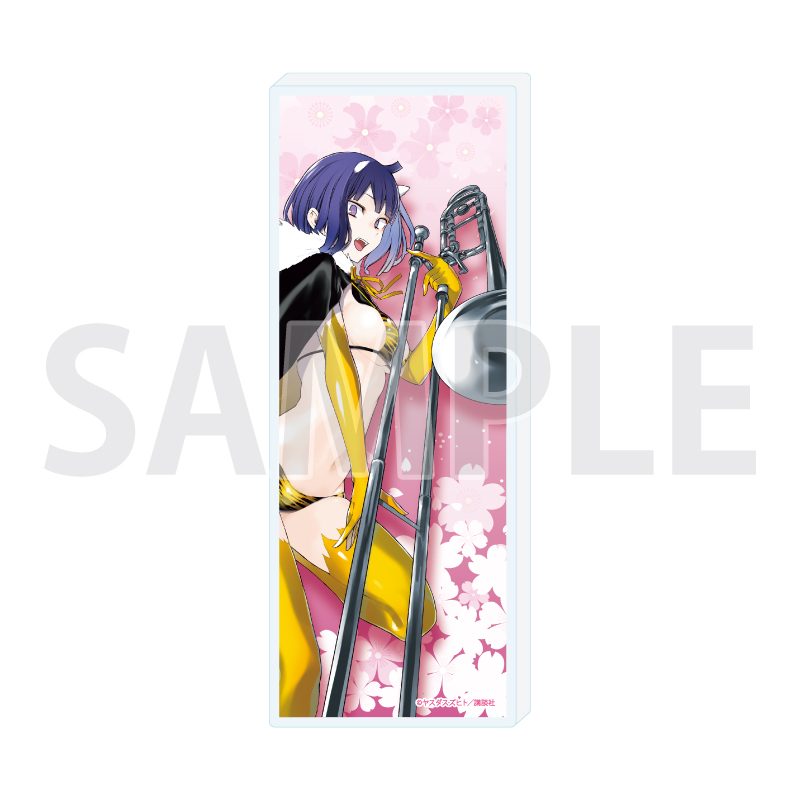 ミニアクリルブロック 夜桜四重奏 -ヨザクラカルテット- 03 パターンc(公式イラスト) (Mini Acrylic Block "Yozakura Quartet" 03 Pattern C (Official Illustration))