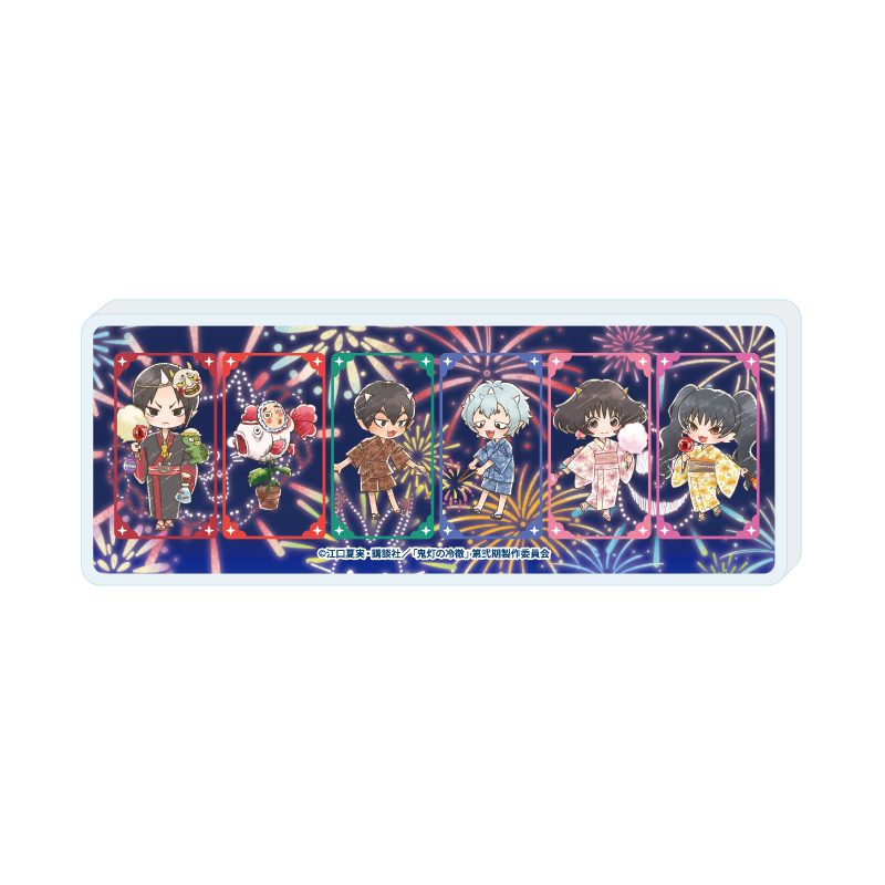 ミニアクリルブロック 鬼灯の冷徹 03 花火大会 AVer.(グラフアートイラスト) (Mini Acrylic Block "Hozuki's Coolheadedness" 03 Fireworks Festival A Ver. (Graff Art Illustration))