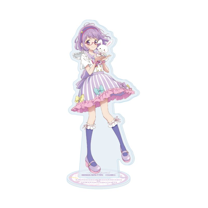 アクリルスタンド アイカツスターズ!×サンリオキャラクターズ 13 七倉小春×ウィッシュミーメル(コラボイラスト(等身)) (Acrylic Stand "Aikatsu Stars!" x Sanrio Characters 13 Nanakura Koharu x Wish me mell (Collaboration Illustration (Life-Size)))
