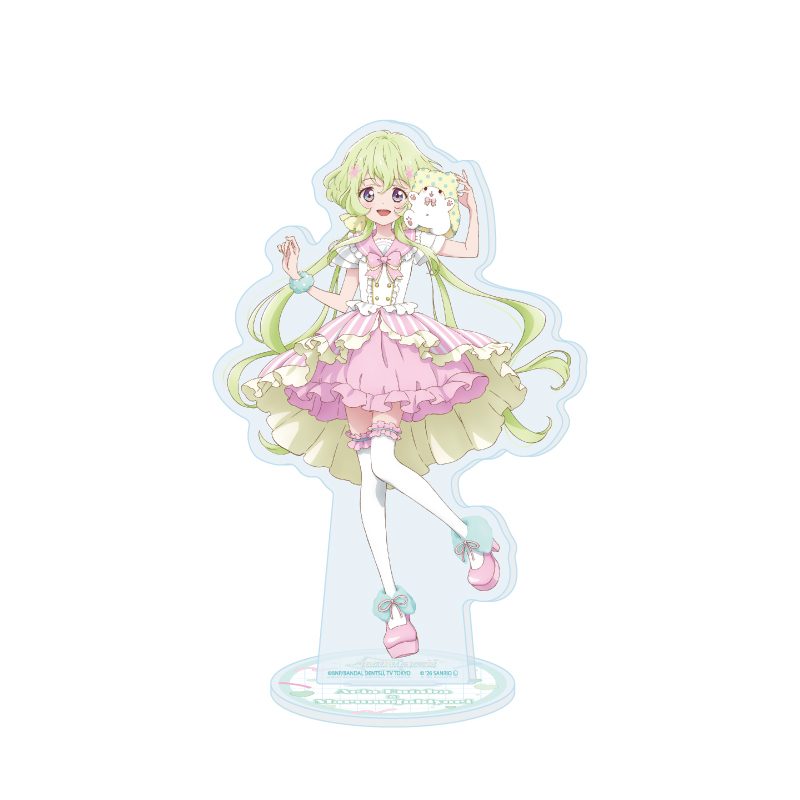 アクリルスタンド アイカツスターズ!×サンリオキャラクターズ 15 双葉アリア×まるもふびより(コラボイラスト(等身)) (Acrylic Stand "Aikatsu Stars!" x Sanrio Characters 15 Futaba Aria x Marumofubiyori (Collaboration Illustration (Life-Size)))
