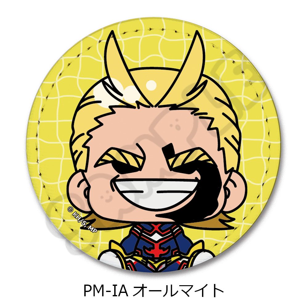僕のヒーローアカデミア POTEmocho 第6弾 レザーバッジ PM-IA オールマイト ("My Hero Academia" POTEmocho Vol. 6 Leather Badge PM-IA All Might)