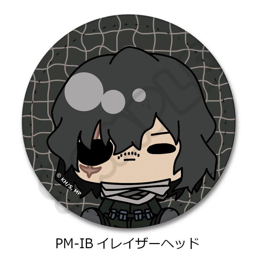 僕のヒーローアカデミア POTEmocho 第6弾 レザーバッジ PM-IB イレイザーヘッド ("My Hero Academia" POTEmocho Vol. 6 Leather Badge PM-IB Eraser Head)
