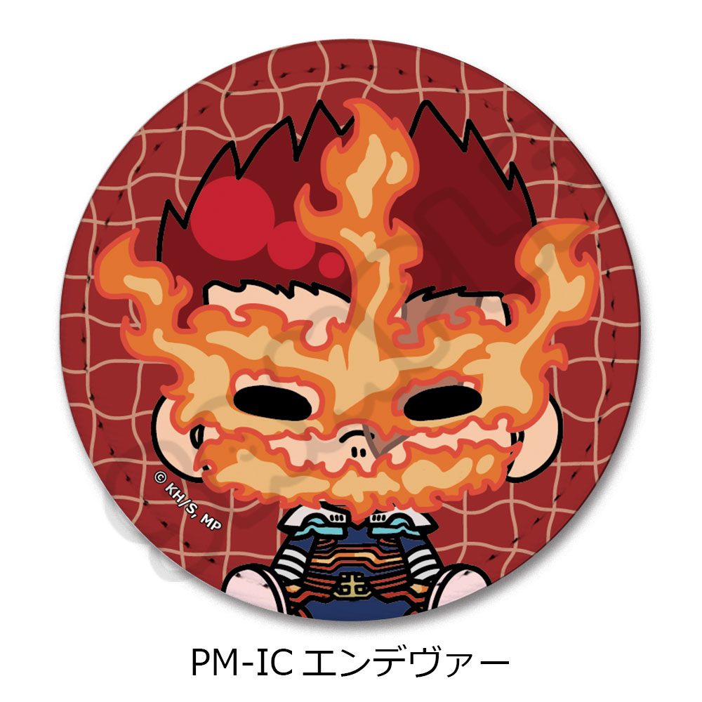 僕のヒーローアカデミア POTEmocho 第6弾 レザーバッジ PM-IC エンデヴァー ("My Hero Academia" POTEmocho Vol. 6 Leather Badge PM-IC Endeavor)