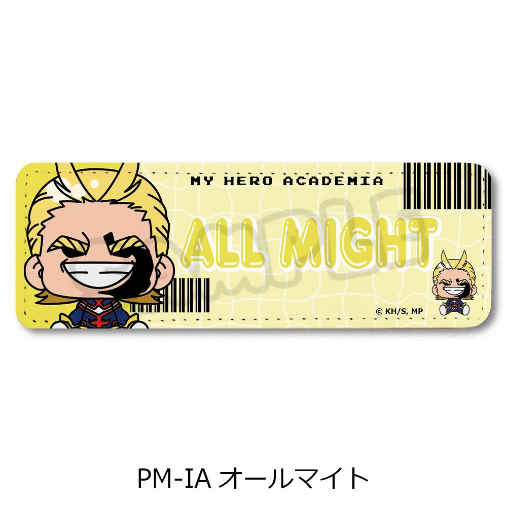 僕のヒーローアカデミア POTEmocho 第6弾 レザーバッジ(ロング) PM-IA オールマイト ("My Hero Academia" POTEmocho Vol. 6 Leather Badge (Long) PM-IA All Might)