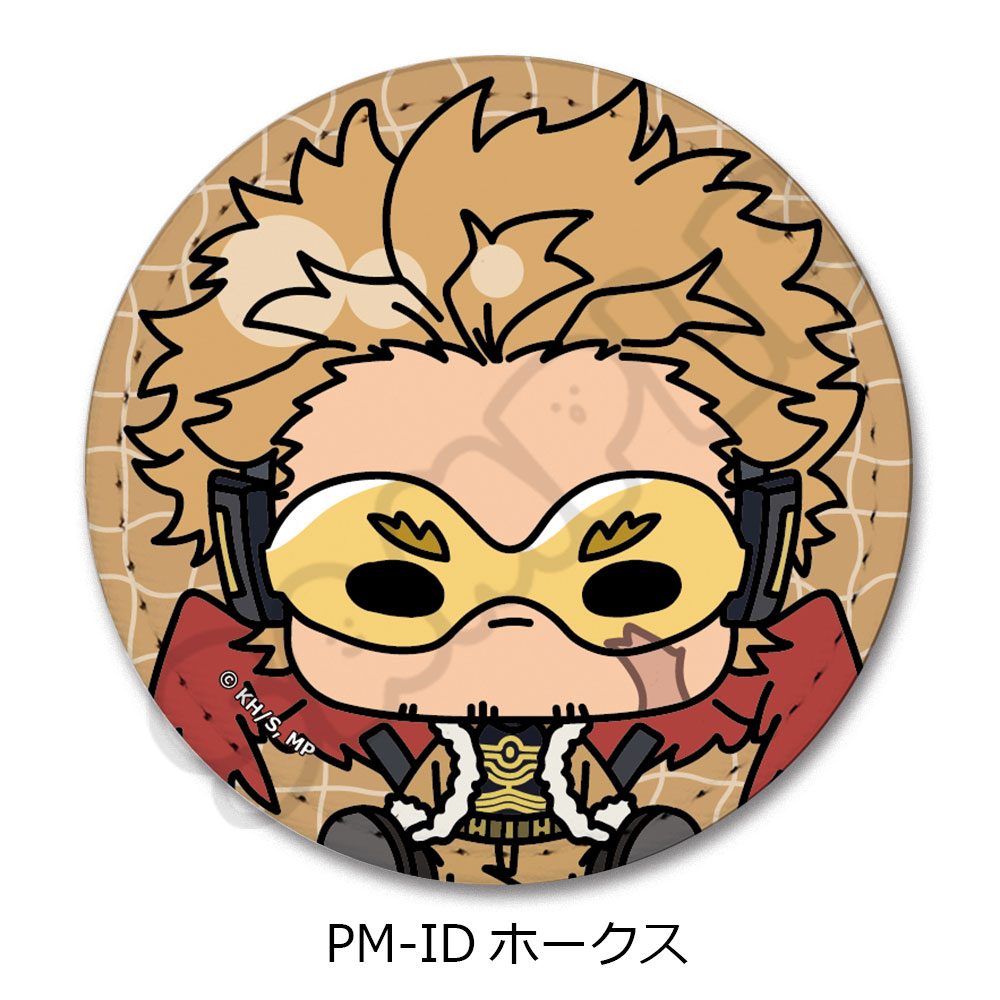 僕のヒーローアカデミア POTEmocho 第6弾 レザーバッジ PM-ID ホークス ("My Hero Academia" POTEmocho Vol. 6 Leather Badge PM-ID Hawks)