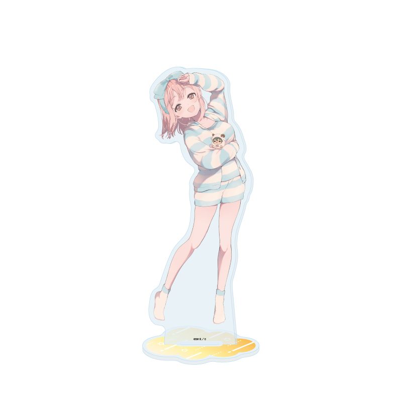 アクリルスタンド はたらく魔王さま! 02 佐々木千穂(描き下ろしイラスト) (Acrylic Stand "The Devil is a Part-Timer!" 02 Sasaki Chiho (Original Illustration))