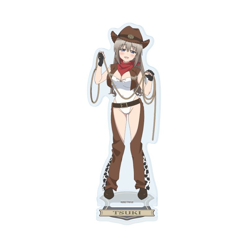 アクリルスタンド 宇崎ちゃんは遊びたい!ω 16 宇崎月 カウガールVer.(描き下ろしイラスト) (Acrylic Stand "Uzaki-chan Wants to Hang Out! Season 2" 16 Uzaki Tsuki Cowgirl Ver. (Original Illustration))