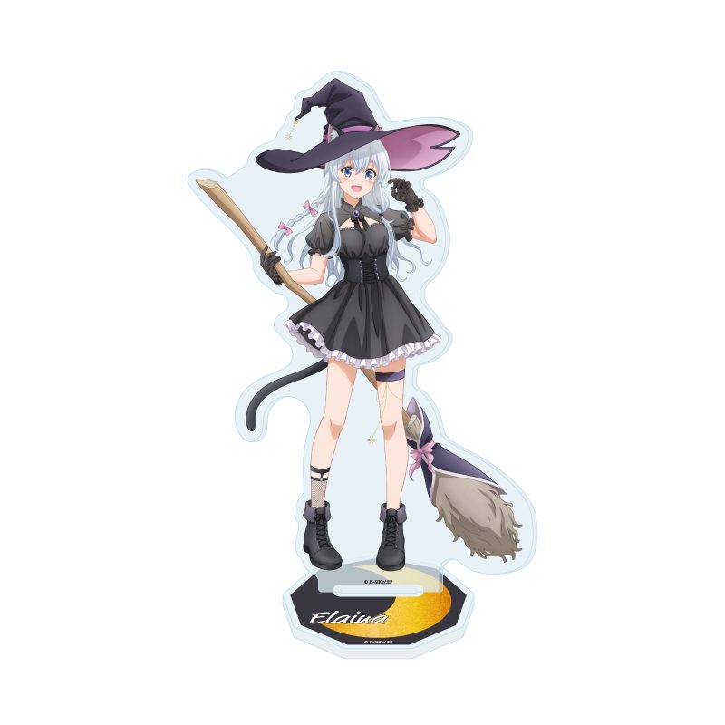 アクリルスタンド 魔女の旅々 04 イレイナ Aデザイン(描き下ろしイラスト) (Acrylic Stand "Wandering Witch: The Journey Of Elaina" 04 Elaina A Design (Original Illustration))