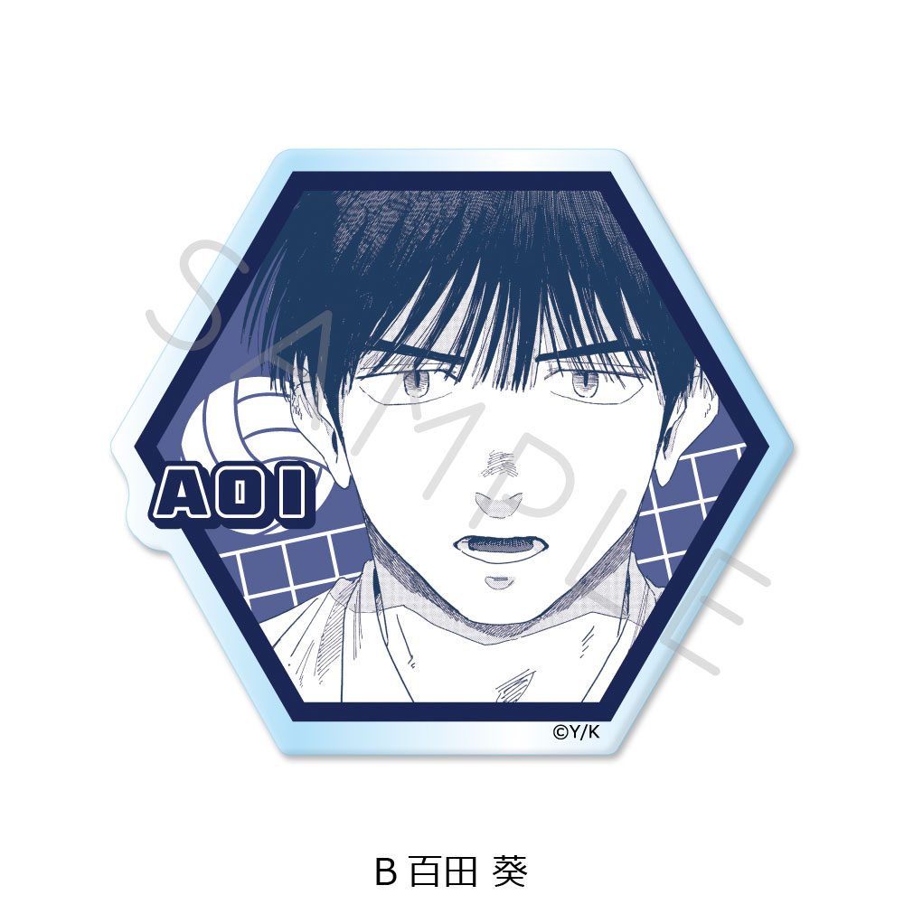 ディグイット 3wayアクリルバッジ B 百田葵 ("Dig It" 3 Way Acrylic Badge B Momota Aoi)