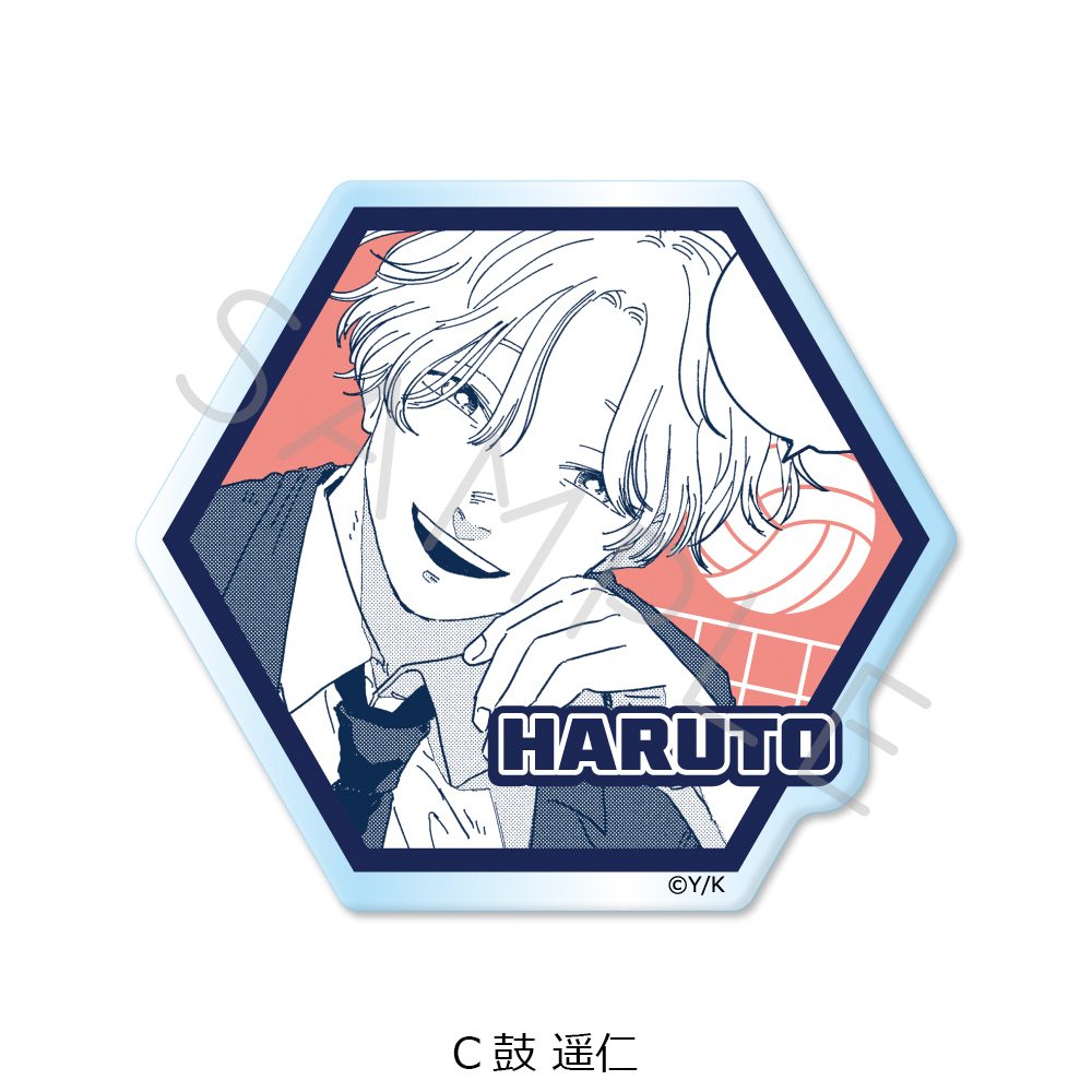 ディグイット 3wayアクリルバッジ C 鼓遥仁 ("Dig It" 3 Way Acrylic Badge C Tsuzumi Haruto)