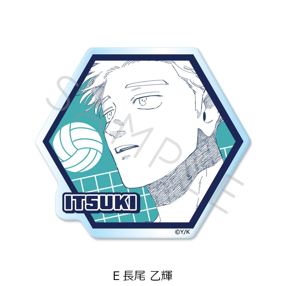ディグイット 3wayアクリルバッジ E 長尾乙輝 ("Dig It" 3 Way Acrylic Badge E Nagao Itsuki)