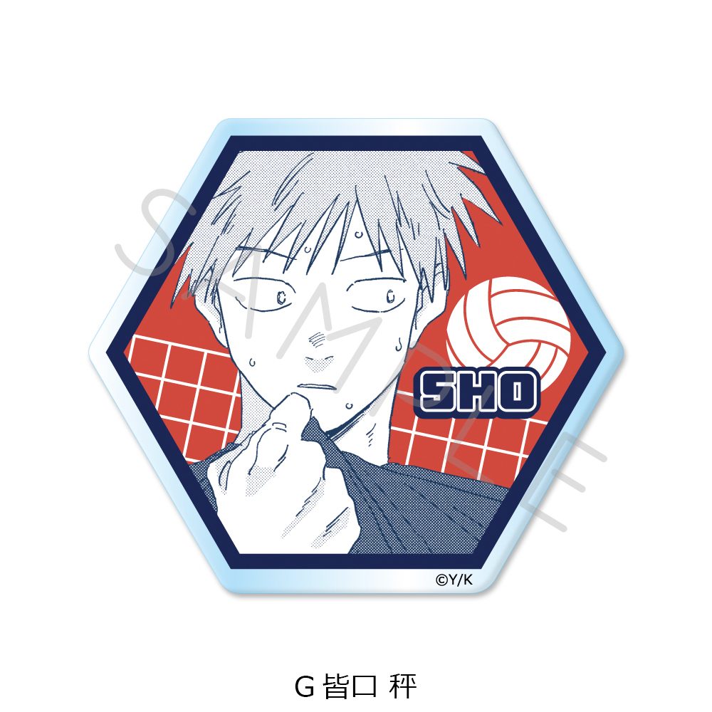 ディグイット 3wayアクリルバッジ G 皆口秤 ("Dig It" 3 Way Acrylic Badge G Minaguchi Sho)