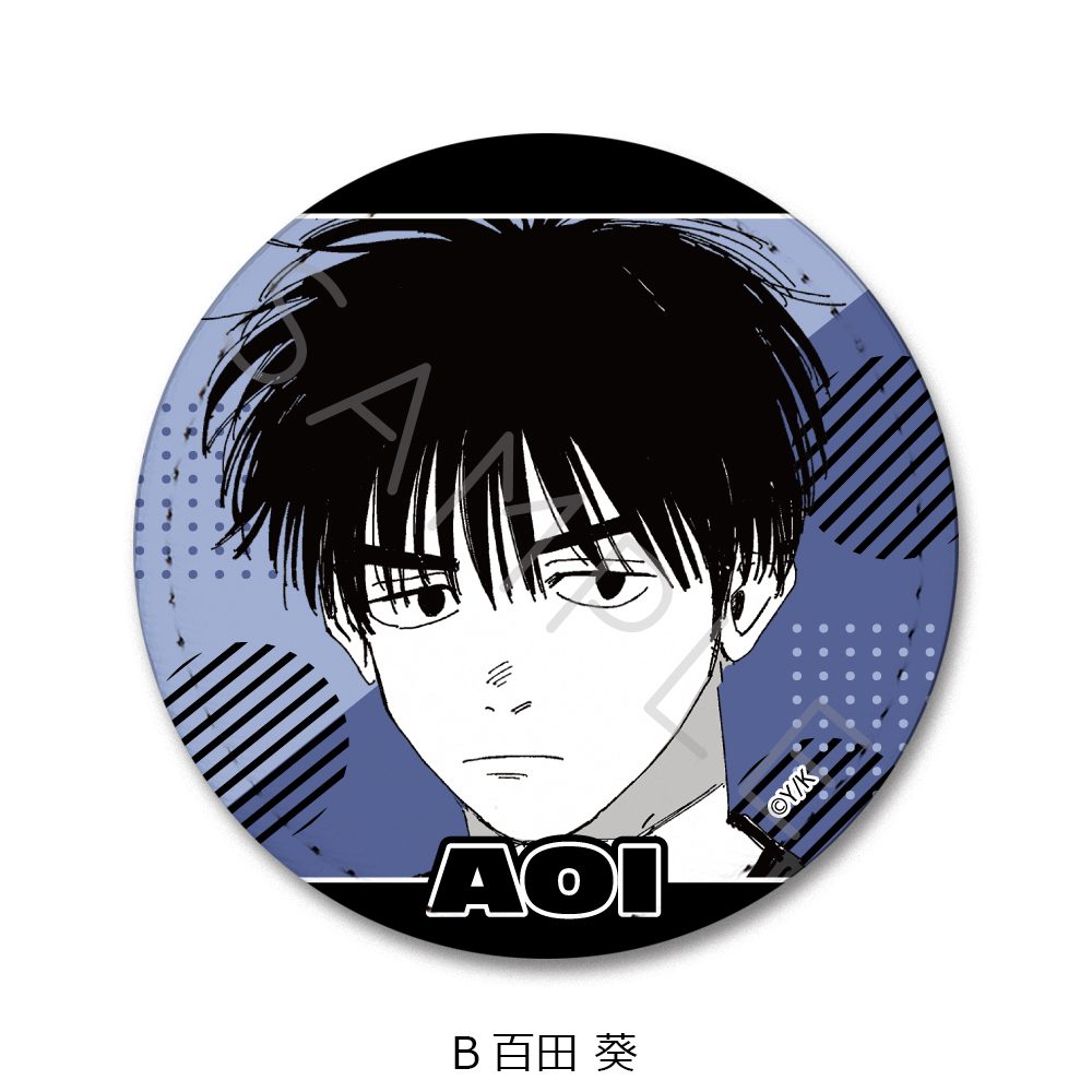 ディグイット レザーバッジ(丸形) B 百田葵 ("Dig It" Leather Badge (Round) B Momota Aoi)