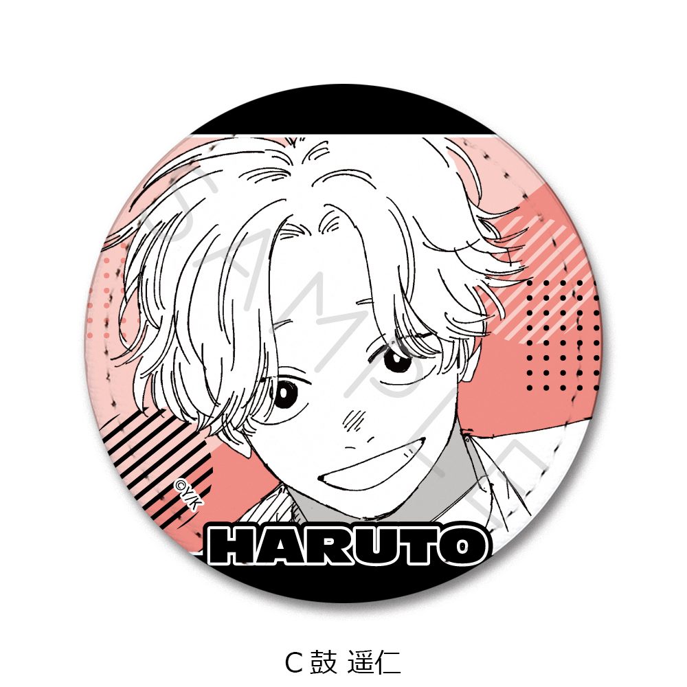 ディグイット レザーバッジ(丸形) C 鼓遥仁 ("Dig It" Leather Badge (Round) C Tsuzumi Haruto)
