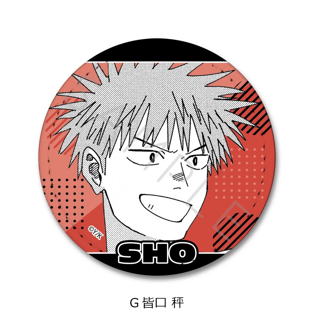 ディグイット レザーバッジ(丸形) G 皆口秤 ("Dig It" Leather Badge (Round) G Minaguchi Sho)