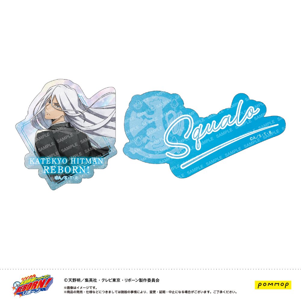 家庭教師ヒットマンREBORN! ダイカットシールセット -風- F スペルビ・スクアーロ(10年後) ("Reborn!" Die-cut Sticker Set -Wind- F Superbia Squalo (10 Years Later))