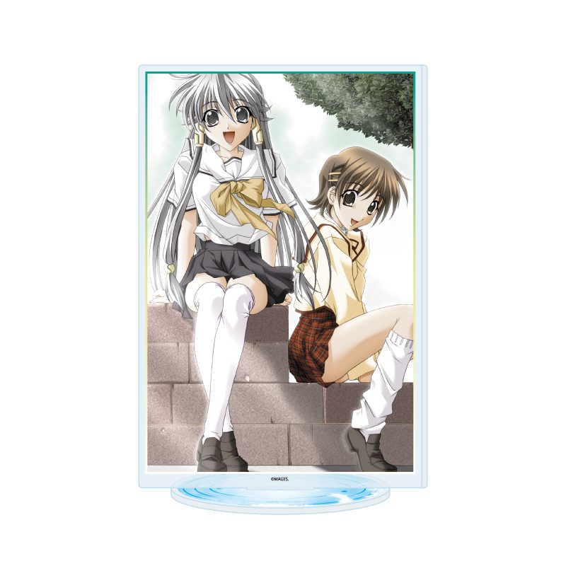 アクリルスタンド My Merry May with be 02 レゥ&榛名ひとえ(公式イラスト) (Acrylic Stand "My Merry May with be" 02 Reu & Haruna Hitoe (Official Illustration))