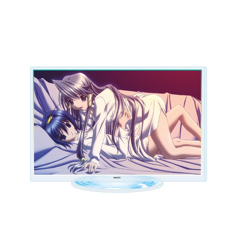 アクリルスタンド My Merry May with be 05 レゥ&結城みさお(公式イラスト) (Acrylic Stand "My Merry May with be" 05 Reu & Yuuki Misao (Official Illustration))