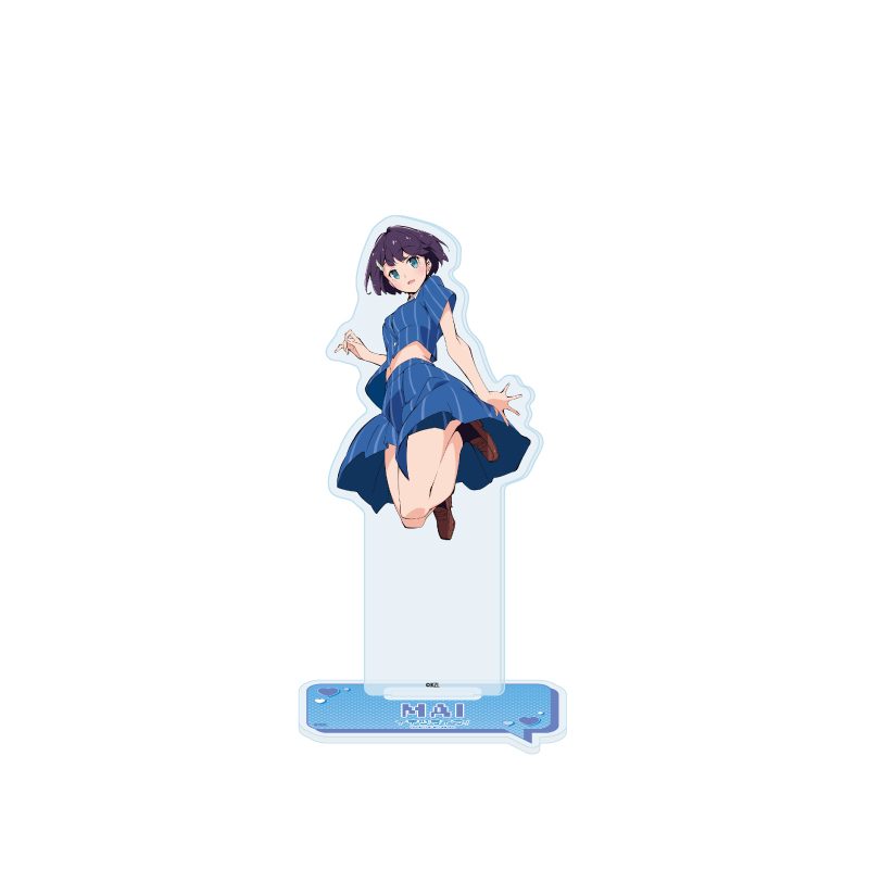 アクリルスタンド イキヅライブ! LOVELIVE! BLUEBIRD 12 麻布麻衣(公式イラスト) (Acrylic Stand "IKIZULIVE! LOVELIVE! BLUEBIRD" 12 Azabu Mai (Official Illustration))